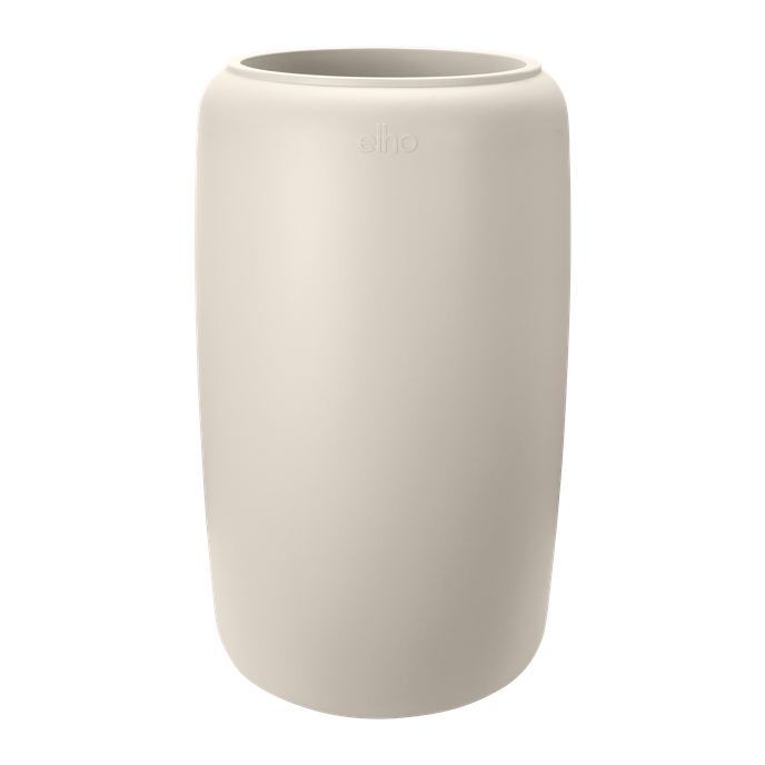 amber beads large 40cm bianco lino